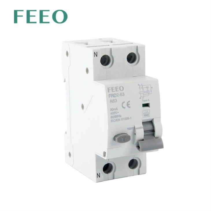 FRD2-63A 63A 2P RCBO RCD tip A